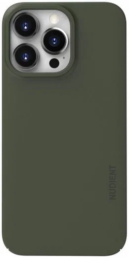 Nudient Thin Case V3 Apple iPhone 13 Pro Hoesje met MagSafe Groen afbeelding 4