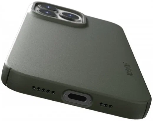 Nudient Thin Case V3 Apple iPhone 13 Pro Hoesje met MagSafe Groen afbeelding 9