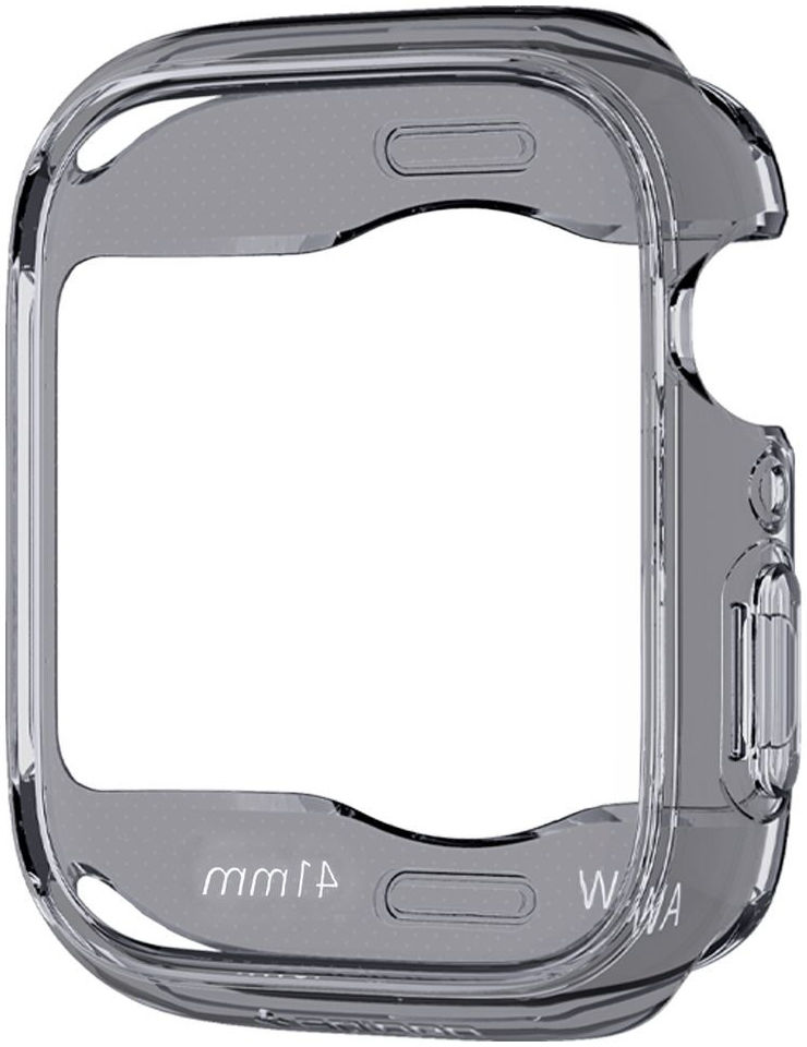 Spigen Ultra Hybrid Apple Watch 7 / 8 41MM Hoesje Full Screen Grijs afbeelding 10