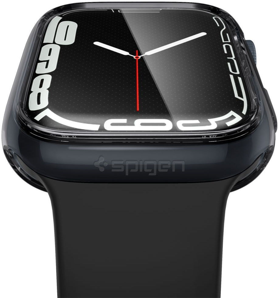 Spigen Ultra Hybrid Apple Watch 7 / 8 41MM Hoesje Full Screen Grijs afbeelding 11