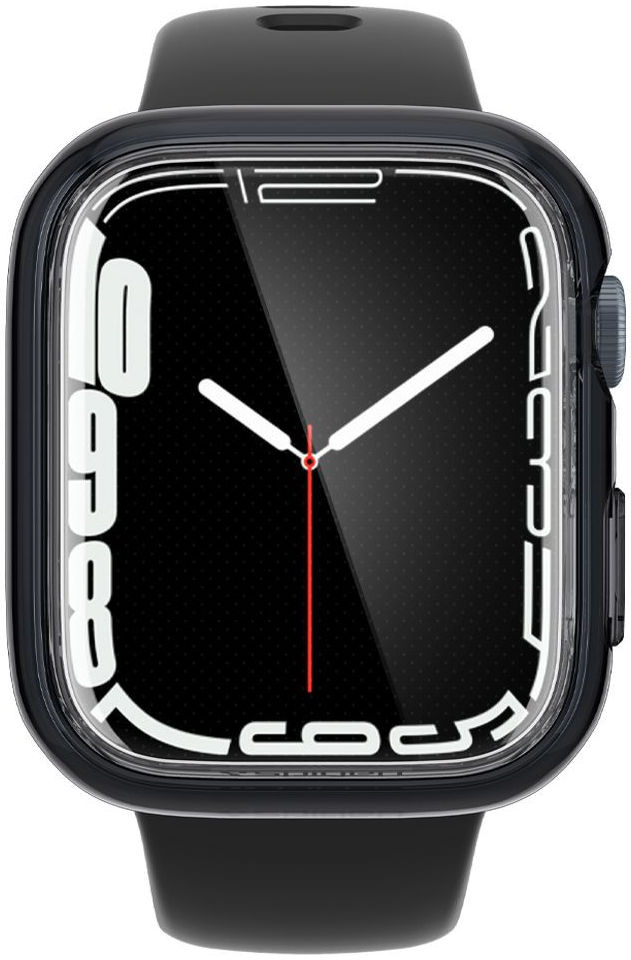 Spigen Ultra Hybrid Apple Watch 7 / 8 41MM Hoesje Full Screen Grijs afbeelding 4