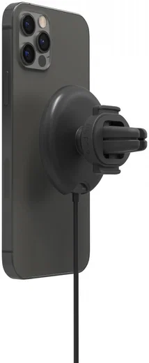 Mophie Snap+ Telefoonhouder Auto met MagSafe Lader Luchtrooster Zwart afbeelding 10