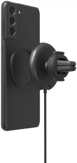 Mophie Snap+ Telefoonhouder Auto met MagSafe Lader Luchtrooster Zwart afbeelding 11