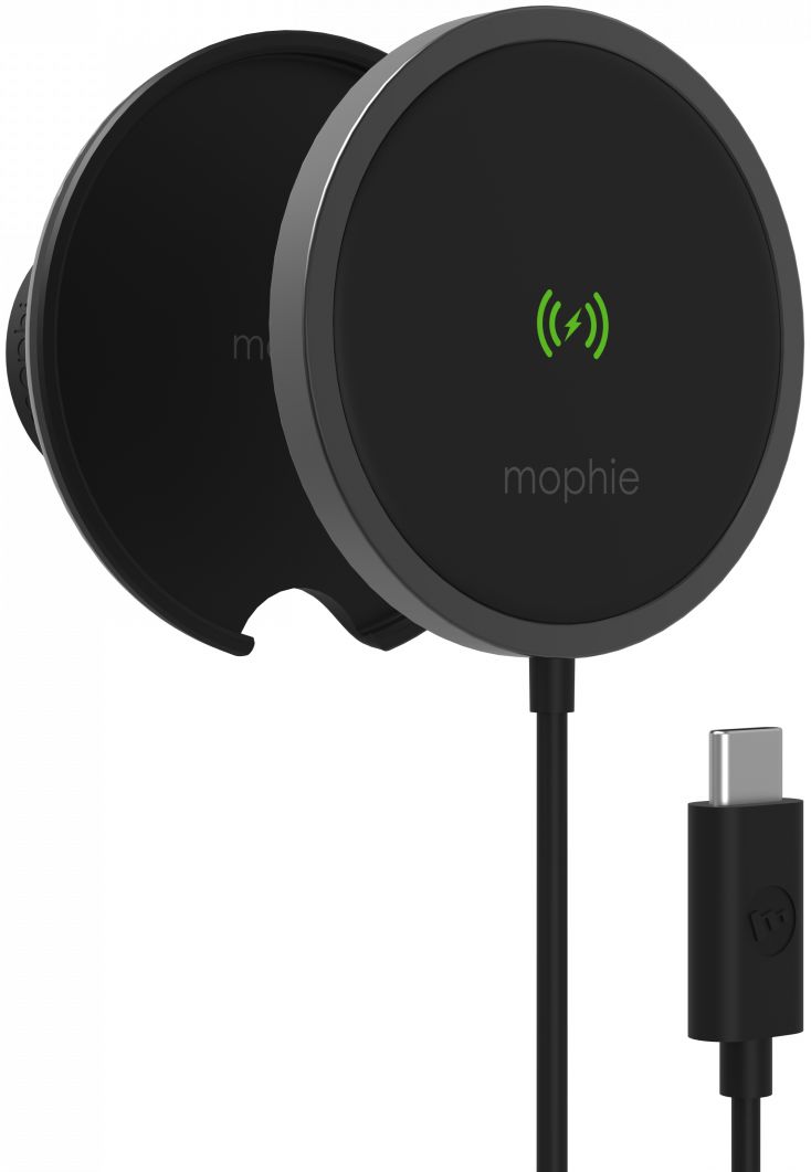 Mophie Snap+ Telefoonhouder Auto met MagSafe Lader Luchtrooster Zwart afbeelding 14
