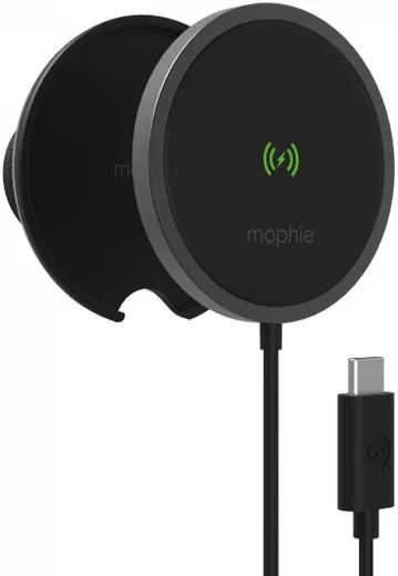 Mophie Snap+ Telefoonhouder Auto met MagSafe Lader Luchtrooster Zwart afbeelding 14