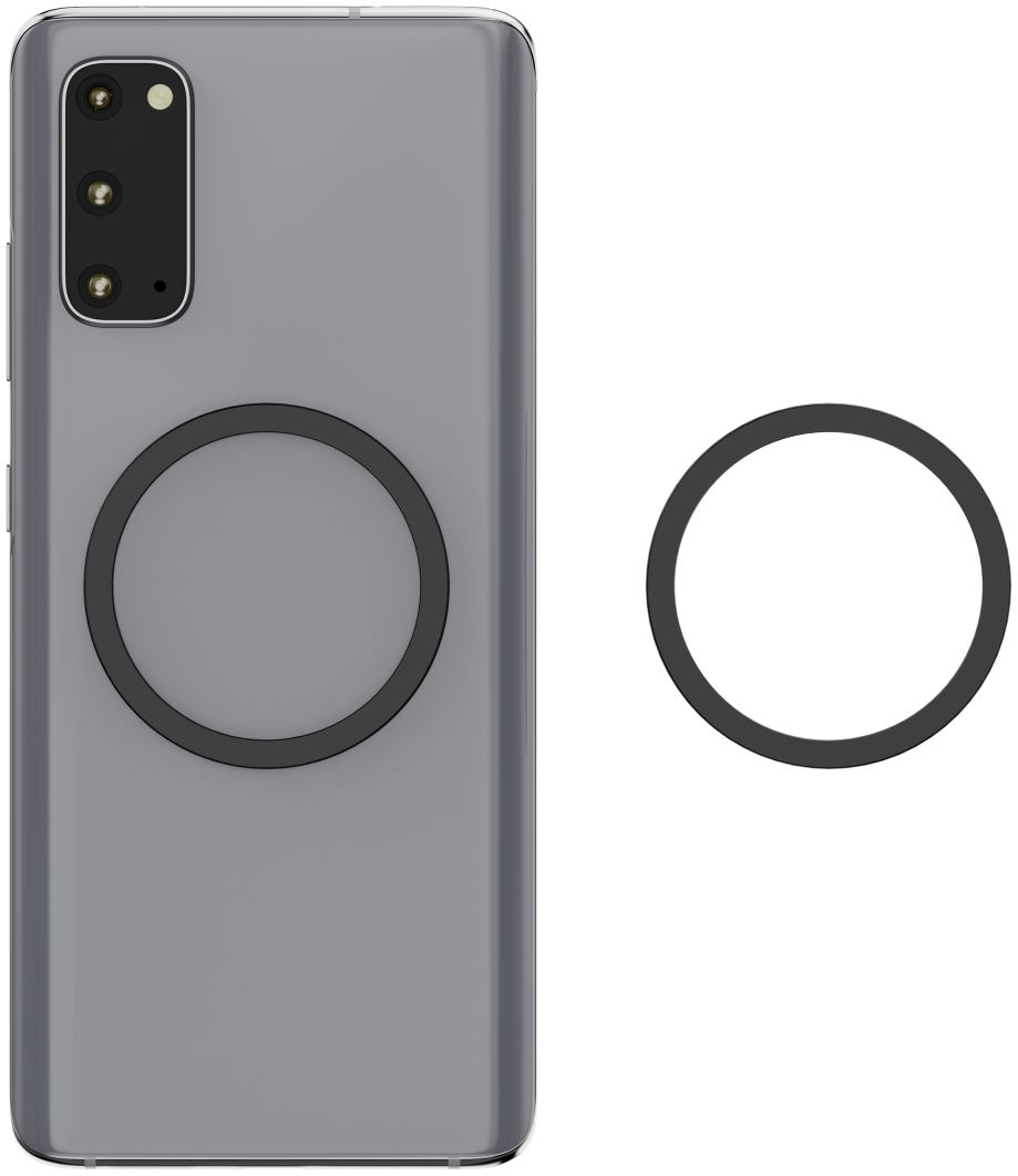 Mophie Snap Universele MagSafe Magneet Versterker Adapter Zwart afbeelding 2