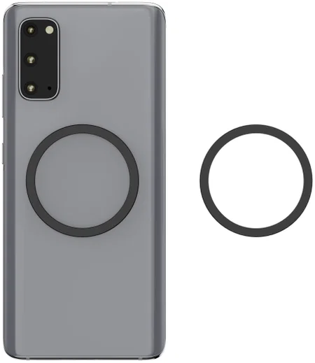 Mophie Snap Universele MagSafe Magneet Versterker Adapter Zwart afbeelding 2