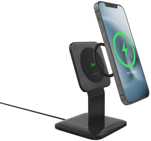Mophie Snap+ Wireless Stand Bureauhouder 15W met MagSafe Snelladen afbeelding 1