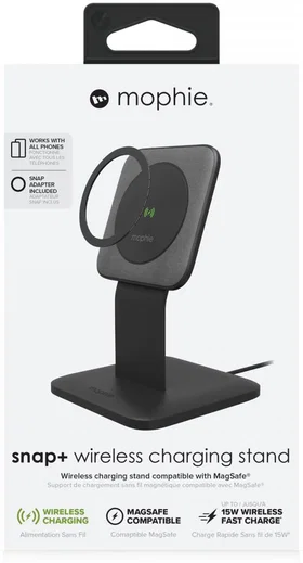 Mophie Snap+ Wireless Stand Bureauhouder 15W met MagSafe Snelladen afbeelding 17