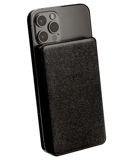 Mophie Snap+ Juice Pack Mini MagSafe Powerbank 5.000 mAh Zwart afbeelding 1