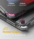 Ringke Fusion+ Apple iPad 10.2 Hoes Schokbestendig + Bumpers Wit/Geel afbeelding 3