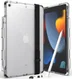Ringke Fusion+ Apple iPad 10.2 Hoes + Handstrap & Bumpers Wit/Zwart afbeelding 1