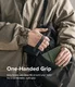 Ringke Folio Signature EZ Strap Samsung Galaxy S22 Ultra Hoesje Zwart afbeelding 5