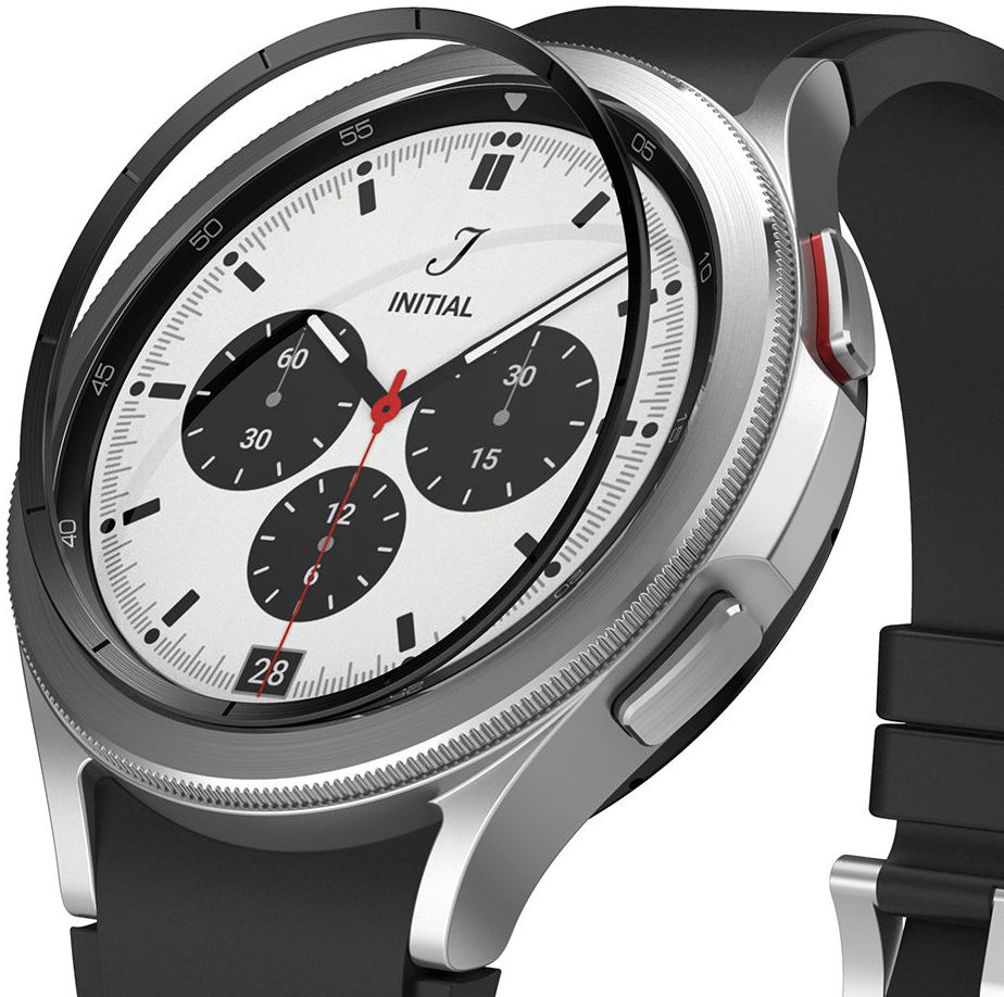 Ringke Inner Bezel - Galaxy Watch 4 Classic 42mm Beschermrand - Zwart afbeelding 1