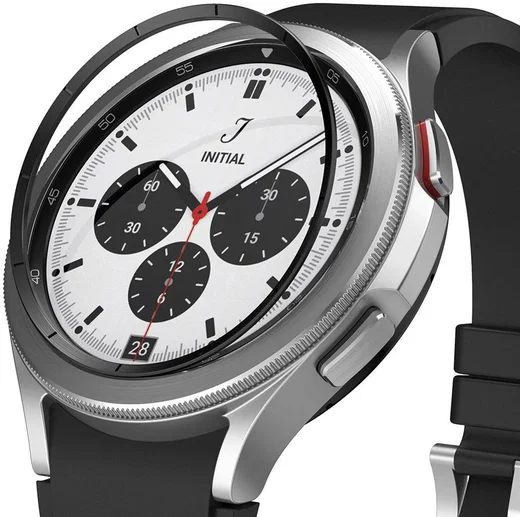 Ringke Inner Bezel - Galaxy Watch 4 Classic 42mm Beschermrand - Zwart afbeelding 1