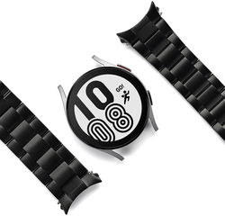 Ringke Metal One Samsung Galaxy Watch 4 44MM Bandje RVS Zwart afbeelding