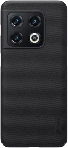 Nillkin Super Frosted Shield OnePlus 10 Pro Hoesje Back Cover Zwart afbeelding 2