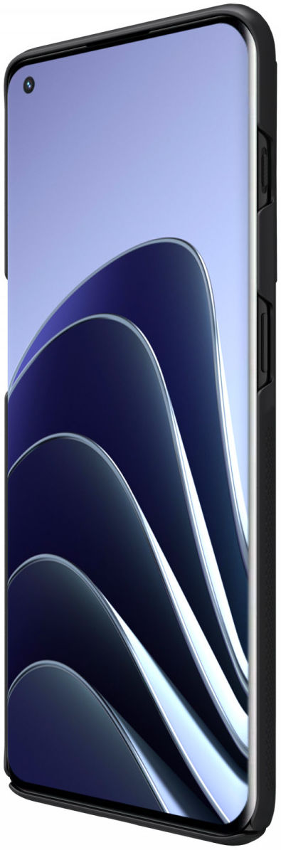 Nillkin Super Frosted Shield OnePlus 10 Pro Hoesje Back Cover Zwart afbeelding 5
