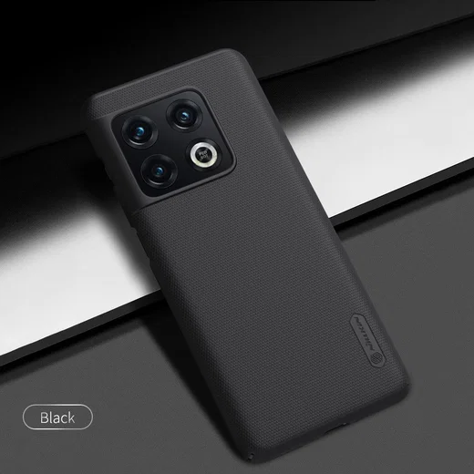 Nillkin Super Frosted Shield OnePlus 10 Pro Hoesje Back Cover Zwart afbeelding 8