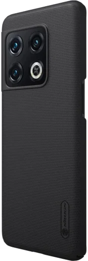 Nillkin Super Frosted Shield OnePlus 10 Pro Hoesje Back Cover Zwart afbeelding 3
