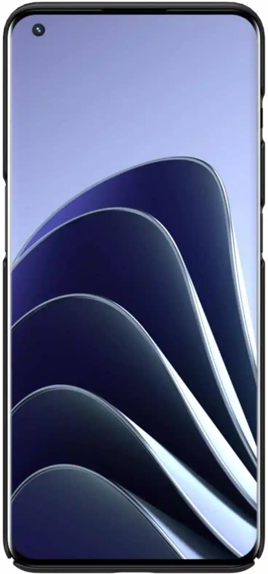 Nillkin Super Frosted Shield OnePlus 10 Pro Hoesje Back Cover Zwart afbeelding 4