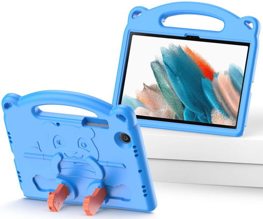 Dux Ducis Panda Samsung Galaxy Tab A8 Kinder Tablethoes Blauw afbeelding 2