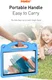 Dux Ducis Panda Samsung Galaxy Tab A8 Kinder Tablethoes Groen afbeelding 5