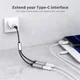 4smarts USB-C naar 2x USB-C Splitter MacBook/USB-C Adapter 20CM Grijs afbeelding 4