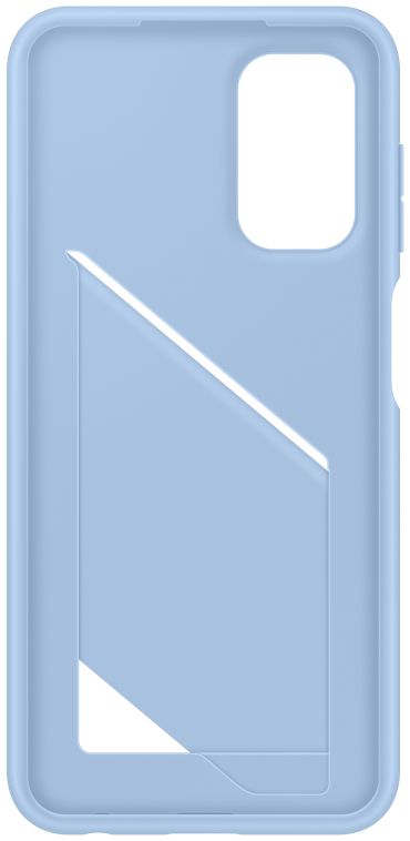 Origineel Samsung Galaxy A13 4G Hoesje Card Slot Cover Blauw afbeelding 5