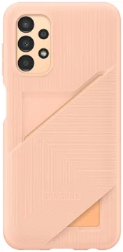 Origineel Samsung Galaxy A13 4G Hoesje Card Slot Cover Oranje
