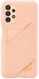 Origineel Samsung Galaxy A13 4G Hoesje Card Slot Cover Oranje afbeelding 1