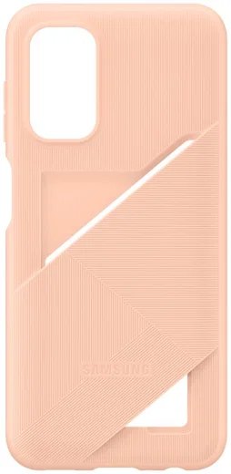 Origineel Samsung Galaxy A13 4G Hoesje Card Slot Cover Oranje afbeelding 4