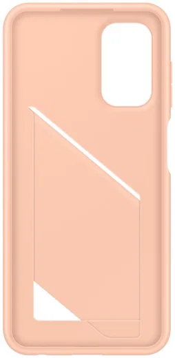 Origineel Samsung Galaxy A13 4G Hoesje Card Slot Cover Oranje afbeelding 5