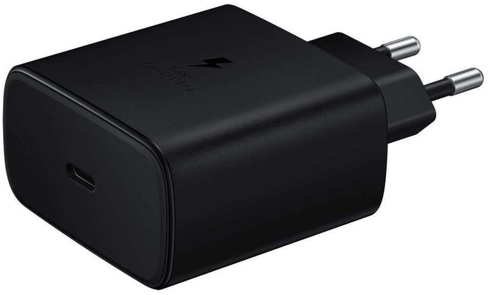 Originele Samsung 45W Power Adapter Fast Charge USB-C Adapter Zwart afbeelding 1
