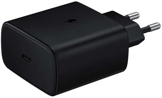 Originele Samsung 45W Power Adapter Fast Charge USB-C Adapter Zwart afbeelding 1