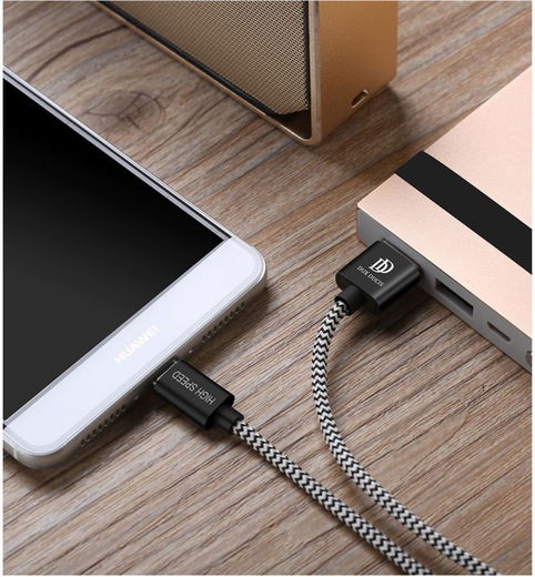 Dux Ducis 2.1A USB-A naar USB-C Kabel Set 5-Pack (2x 1M + 2x 2M + 3M) afbeelding 3