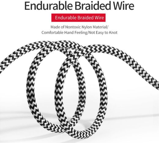 Dux Ducis 2.1A USB-A naar USB-C Kabel Set 5-Pack (2x 1M + 2x 2M + 3M) afbeelding 8