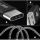 Dux Ducis 2.1A USB-A naar USB-C Kabel Set 3-Pack (0.25M + 1M + 2M) afbeelding 12