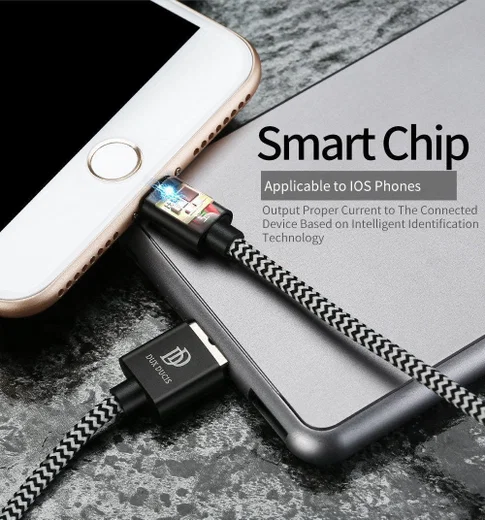 Dux Ducis 2.1A USB-A naar Lightning Kabel 5-Pack (2x 1M + 2x 2M + 3M) afbeelding 6