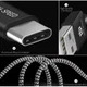 Dux Ducis 2.1A USB-A naar Lightning Kabel 5-Pack (2x 1M + 2x 2M + 3M) afbeelding 11
