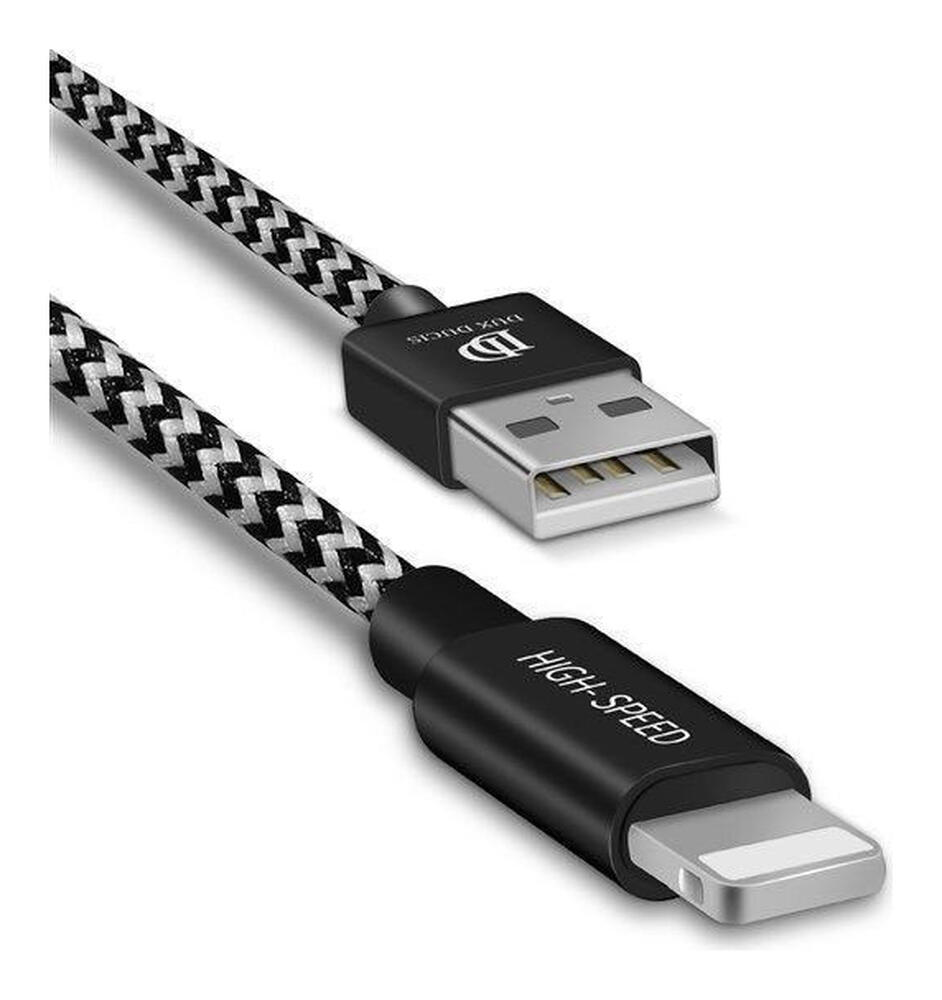 Dux Ducis 2.1A USB-A naar Lightning Kabel Set 3-Pack (0.25M + 1M + 2M) afbeelding 15