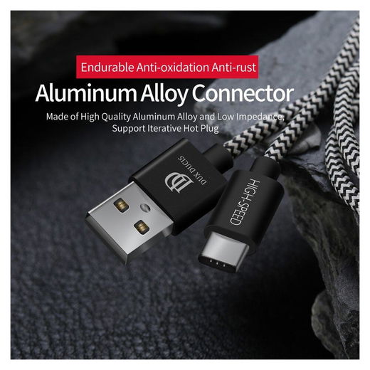 Dux Ducis 2.1A USB-A naar Lightning Kabel Set 3-Pack (0.25M + 1M + 2M) afbeelding 11