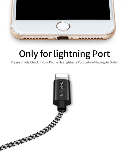 Dux Ducis Fast Charging 2.1A USB-C naar Lightning Kabel 5 Meter afbeelding 2