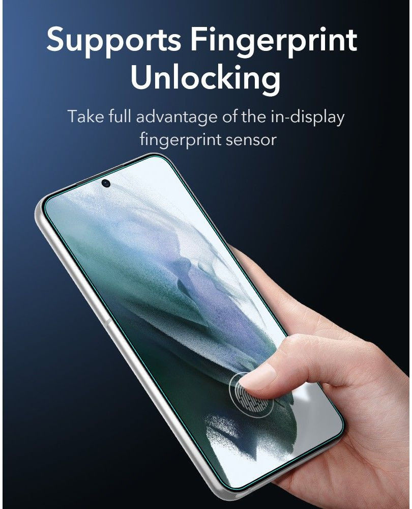 ESR Samsung Galaxy S22 Plus Screen Protector Liquid Folie 3-Pack afbeelding 5