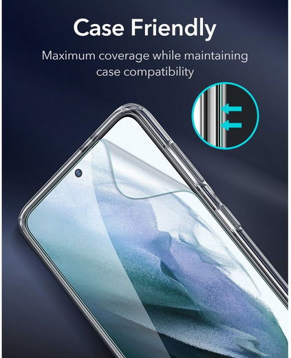 ESR Samsung Galaxy S22 Plus Screen Protector Liquid Folie 3-Pack afbeelding 6