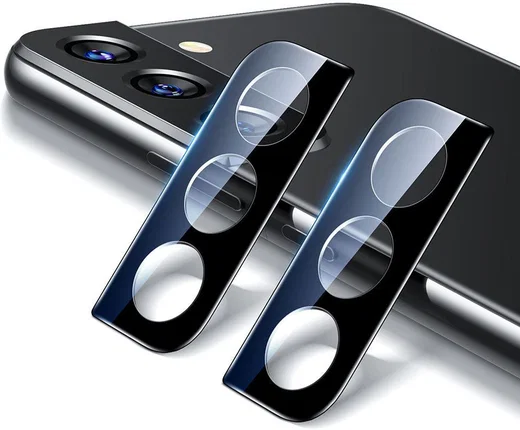 ESR Samsung Galaxy S22/S22 Plus Camera Lens Protector Zwart (2-Pack) afbeelding 10