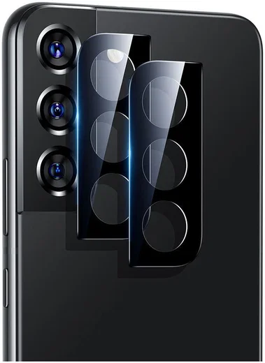ESR Samsung Galaxy S22/S22 Plus Camera Lens Protector Zwart (2-Pack) afbeelding 2