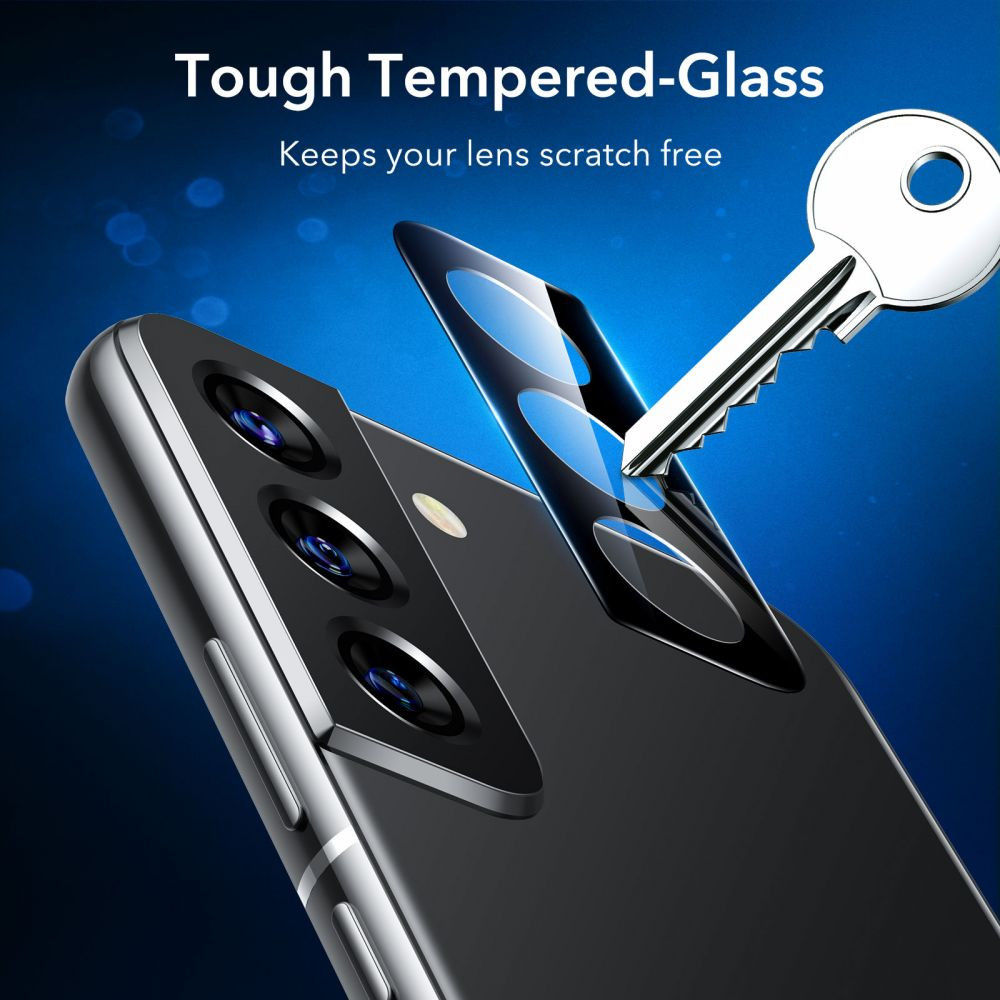 ESR Samsung Galaxy S22/S22 Plus Camera Lens Protector Zwart (2-Pack) afbeelding 4
