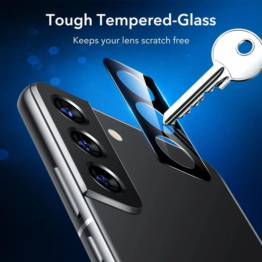ESR Samsung Galaxy S22/S22 Plus Camera Lens Protector Zwart (2-Pack) afbeelding 4