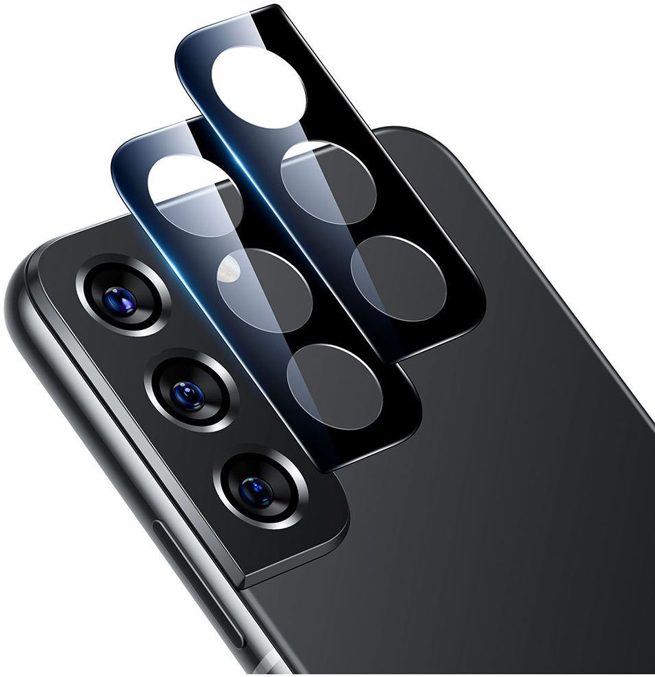 ESR Samsung Galaxy S22/S22 Plus Camera Lens Protector Zwart (2-Pack) afbeelding 9